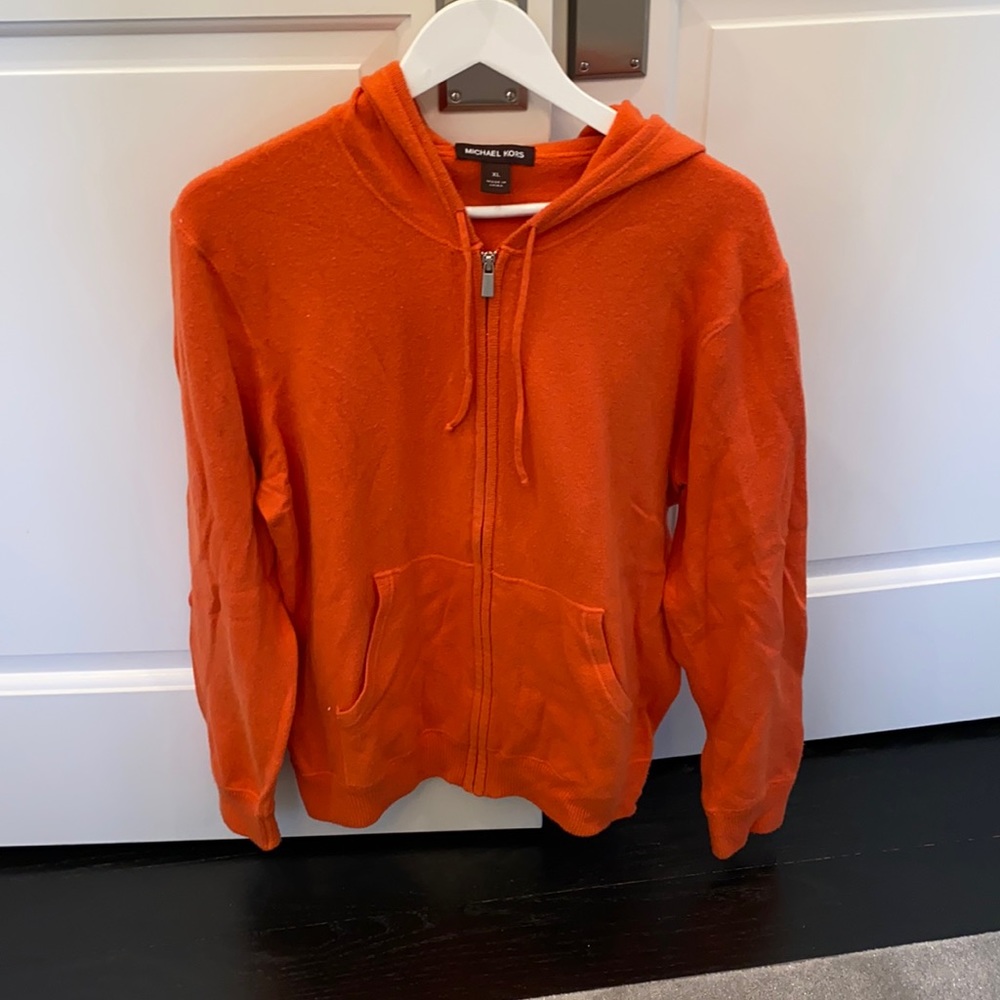 MICHAEL KORS Mens Cotton Cashmere Hoodie